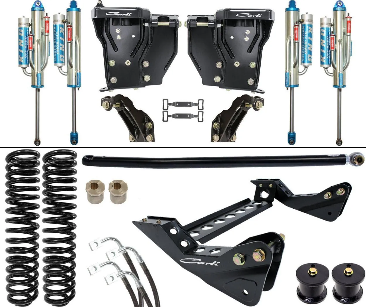 '05-07 Ford F250/350 3.0 Unchained System-4.5" Lift