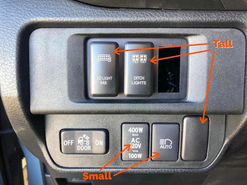 05-15 Toyota Tacoma Low Profile Ditch Light Combo Kit