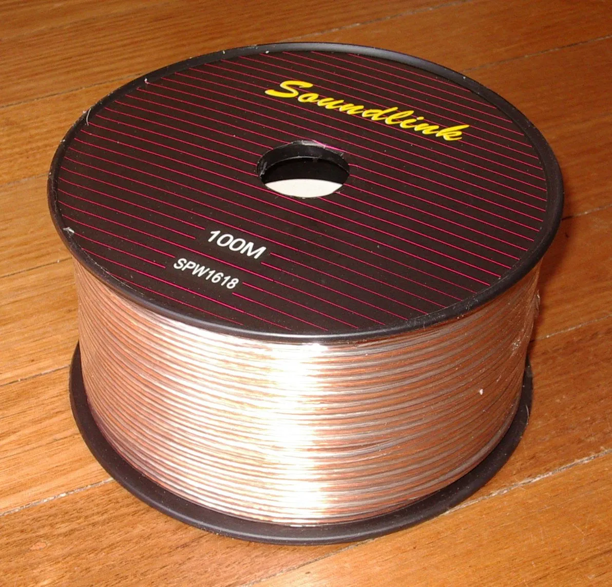 100 Metres (100m, 100mtr) 20AWG Medium Speaker Cable Colour Coded - Part # SPW1618