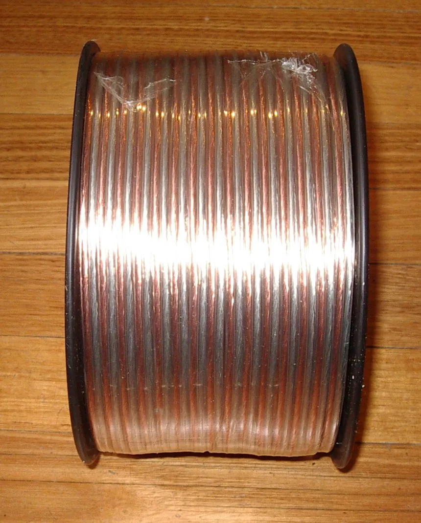 100 Metres (100m, 100mtr) Heavy Duty Speaker Cable Colour Coded - Part # SPW1641