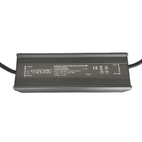 100W 24V DC Constant Voltage TRIAC Dimmable LED Driver - Outdoor