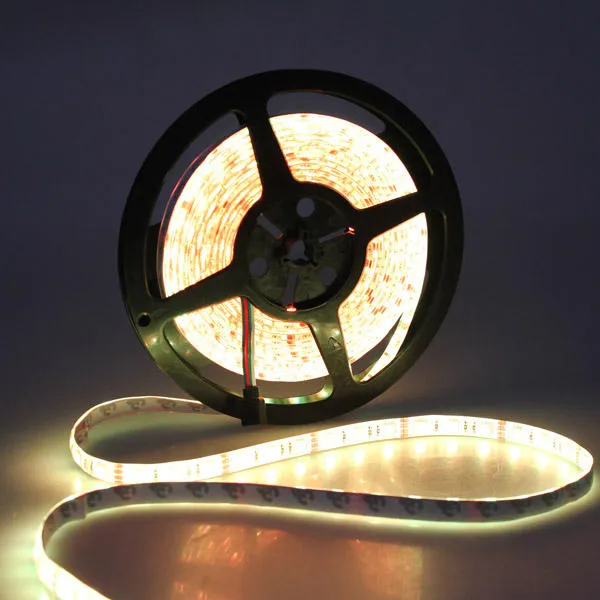 10M SMD 5050 Waterproof RGB 600 LED Strip Light   IR Controller   Cable Connector   Adapter DC12V