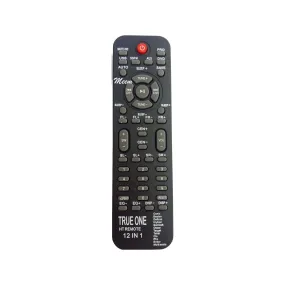 12 in 1 Home Theater Remote Control Suitable for Hiybon, Santosi, Oscar (HM05)