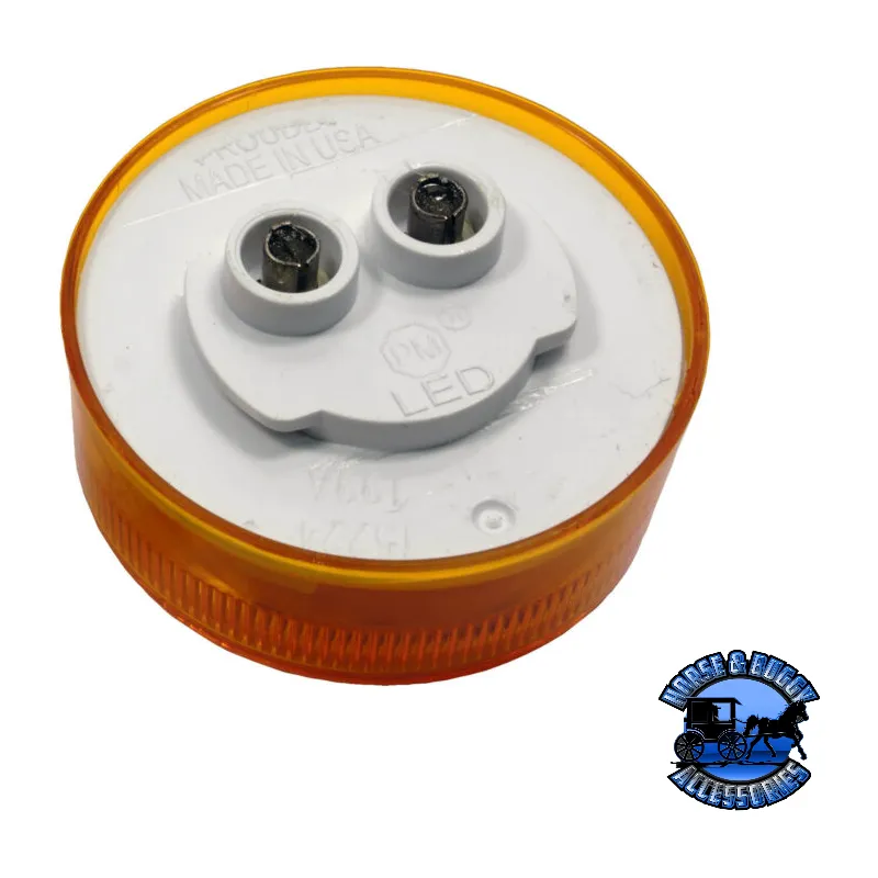 164A 2" Amber LED Marker/ Clearance, P2, Round