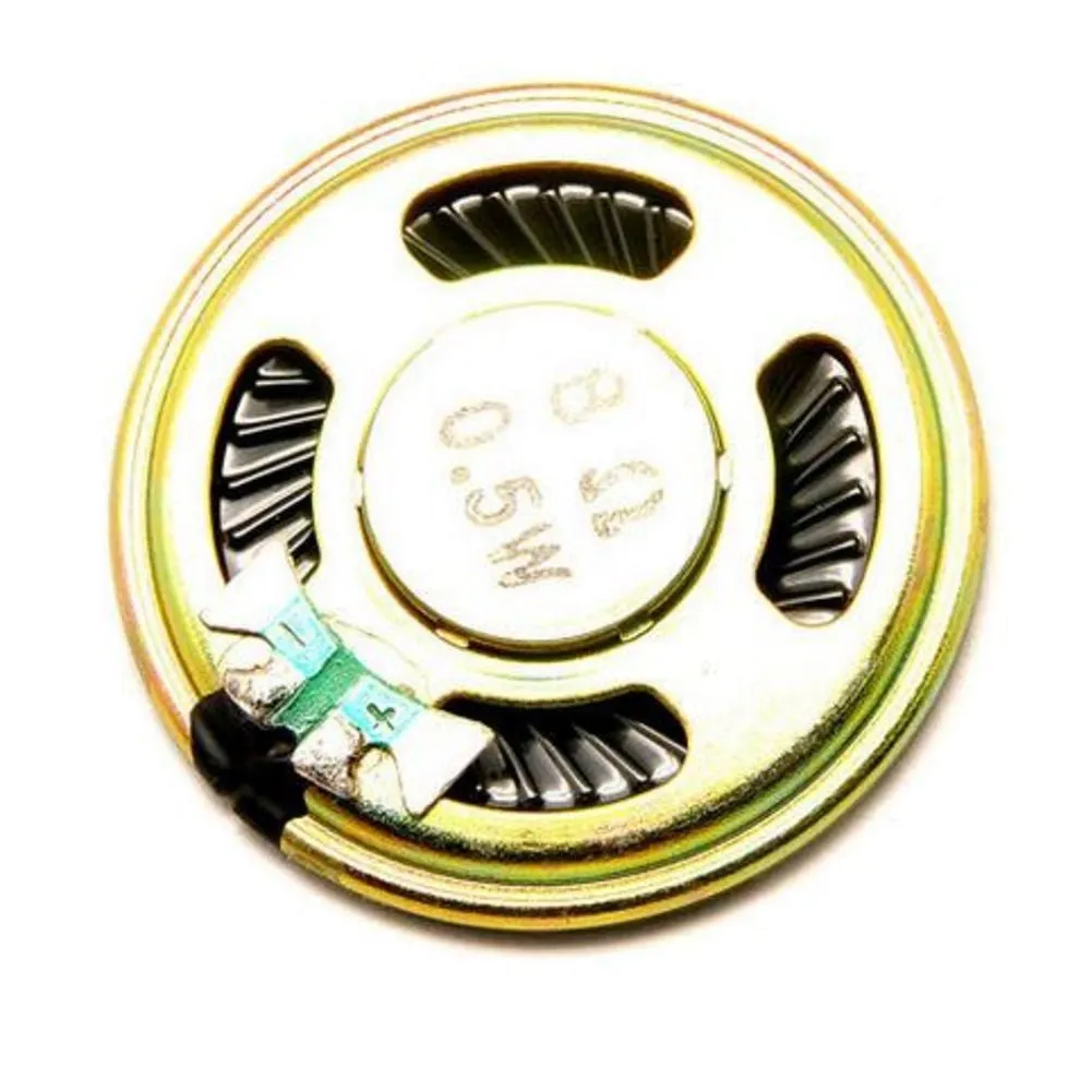 2 x 40mm 8 ohm 0.5W Horn speaker 4CM Diameter Aluminum Housing Slim Arduino Pi