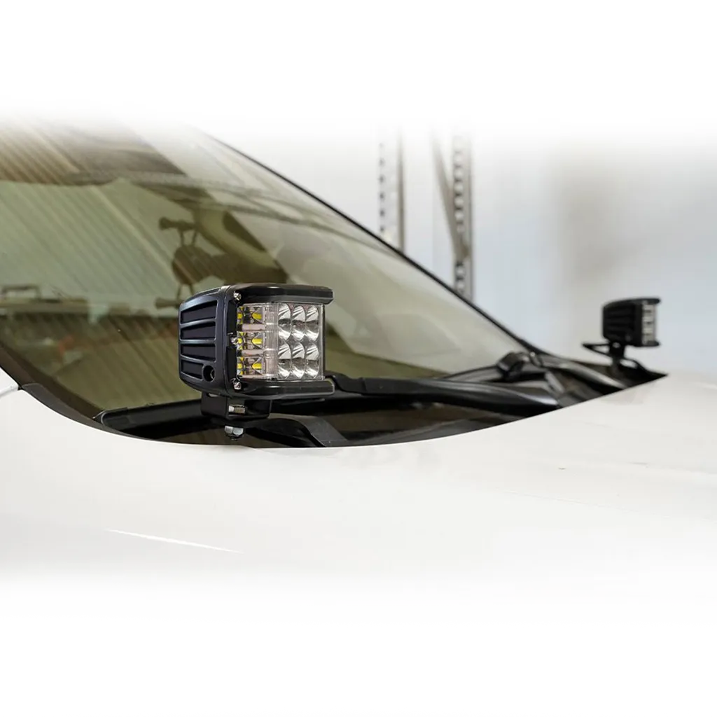 2010  Toyota 4Runner Low Profile Ditch Light Bracket Combo Kit CR2346