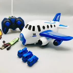 27MHz RC Catapult Launcher Airplane With Light & Music