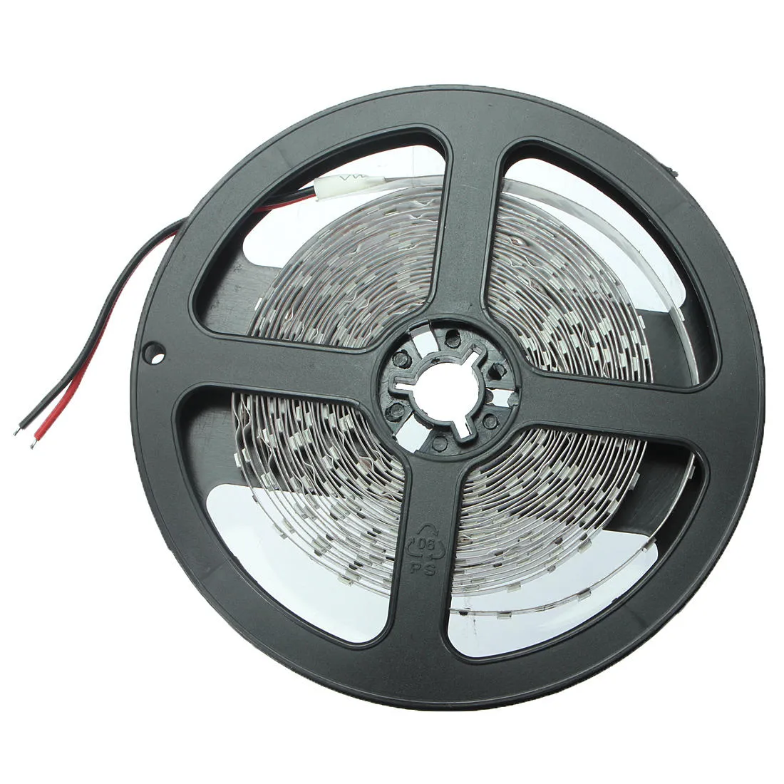 2PCS 5M Warm White 5630 SMD LED Strip Light, 300 LEDs, Non-Waterproof, DC12V for Home