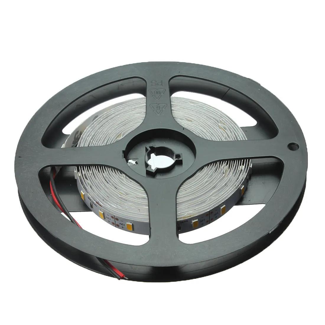 2PCS 5M Warm White 5630 SMD LED Strip Light, 300 LEDs, Non-Waterproof, DC12V for Home