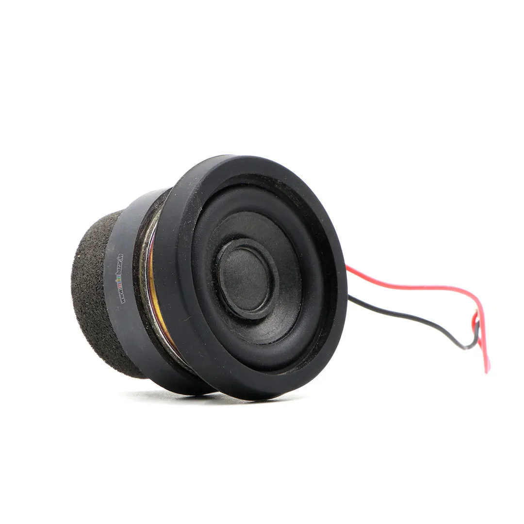 4 Ohm 3watt [~1.6inch/~40mm] External Magnet Speaker With JST Connector