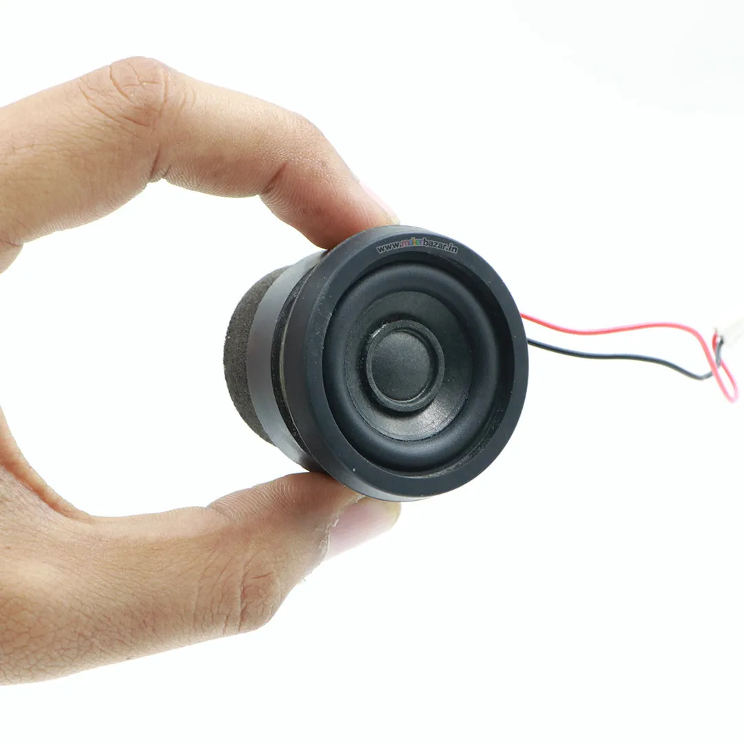 4 Ohm 3watt [~1.6inch/~40mm] External Magnet Speaker With JST Connector