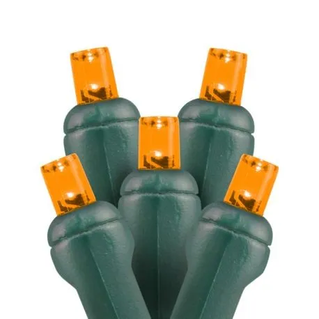 5mm 70L LED Christmas Lights Orange