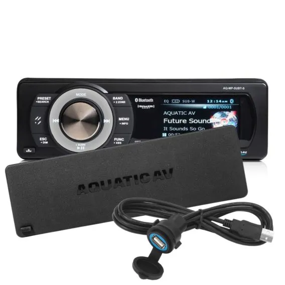 5UBT-S Colour marine stereo