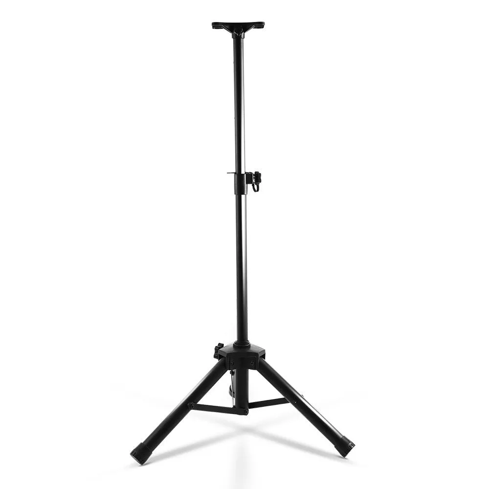 Adjustable Iron Speaker Stand Set 65-120cm with Locking Pins - Alpha