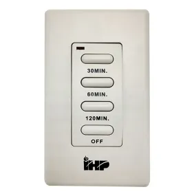 Astria Wall Mount 4 Button Timer 30/60/120 Minute WS-S-TMR