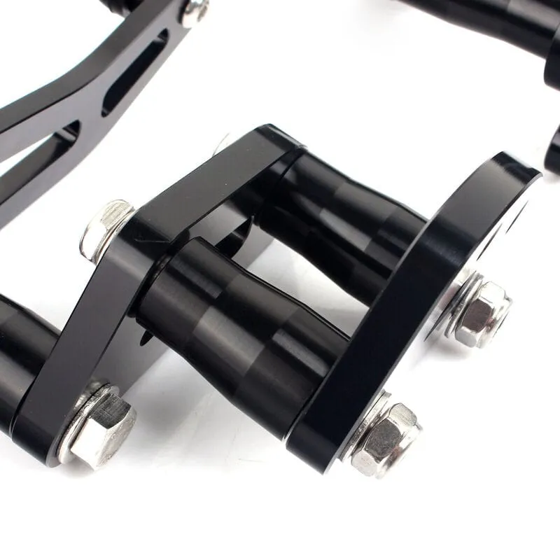 Attitude Inc Forward Control Kit, Black, 12 in forward, for Harley-Davidson Sportster XL883 XL1200 2004-2013, Kit