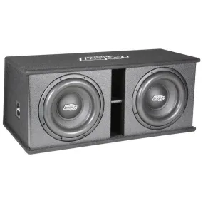 Audio Legion- Loaded Enclosure Dual 12" Ported Subwoofer