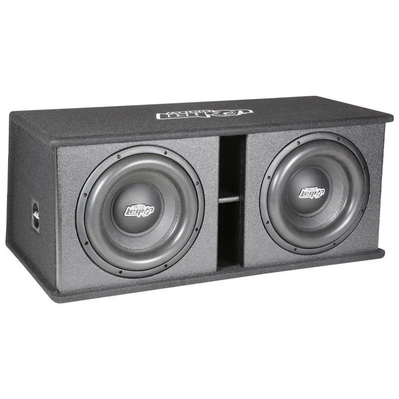 Audio Legion- Loaded Enclosure Dual 12" Ported Subwoofer