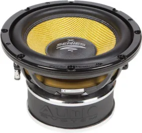 Audio System X10 10" 400 Watt Single-4-Ohm Kevlar Car Audio Subwoofer/Sub