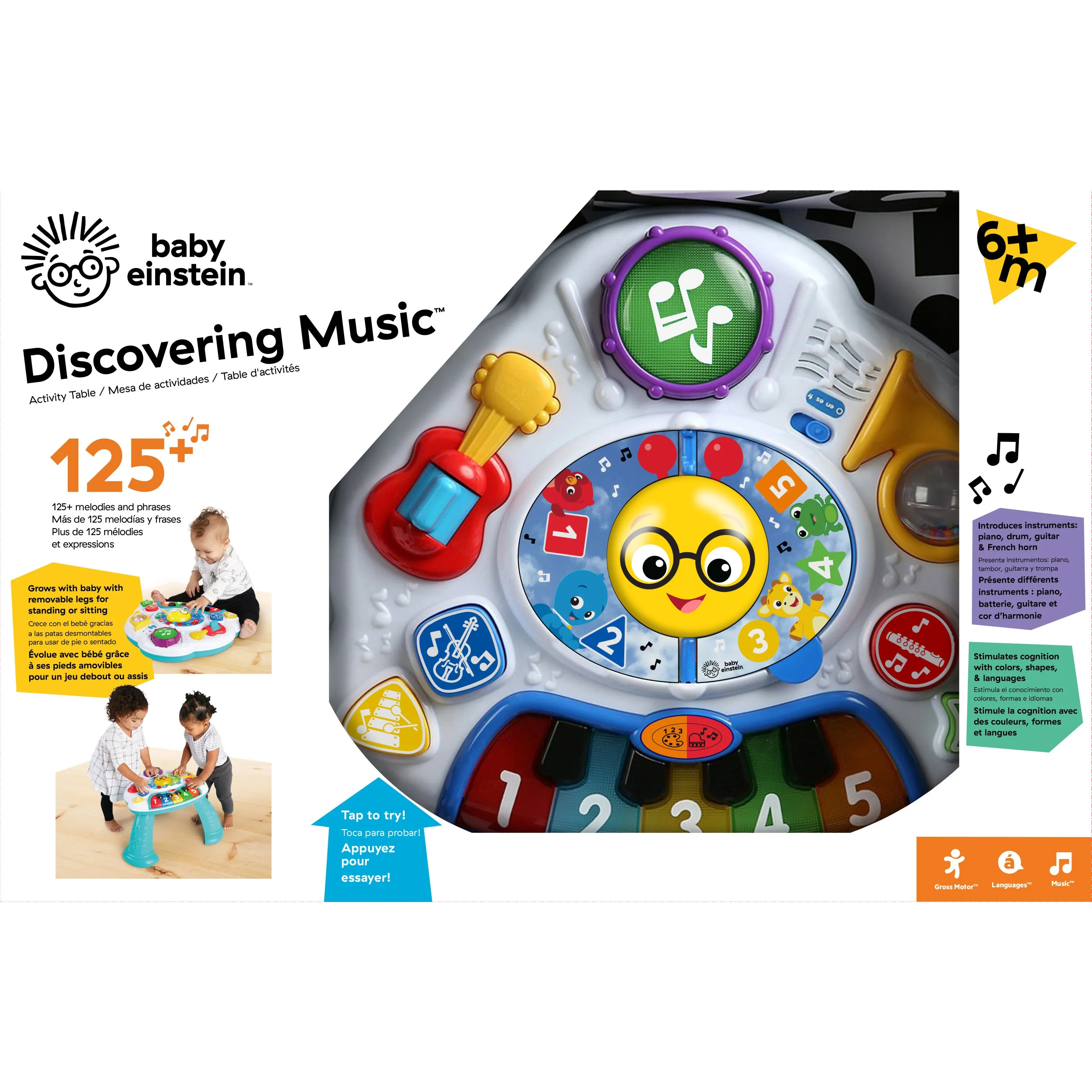 Baby Einstein Discovering Music Activity Table Toy
