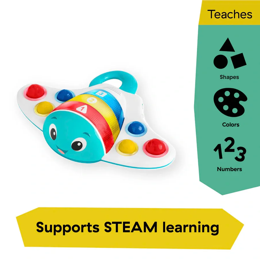 Baby Einstein Pop ‘N’ Explore Stingray  Popper Toy