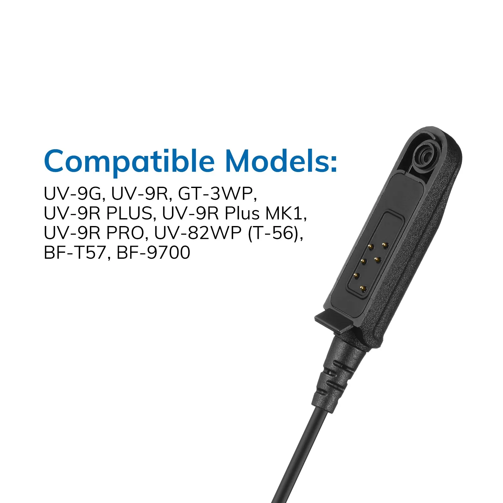 Baofeng Waterproof Shoulder Speaker Mic | UV-9G GT-3WP BF-9700 UV-9R UV-82WP