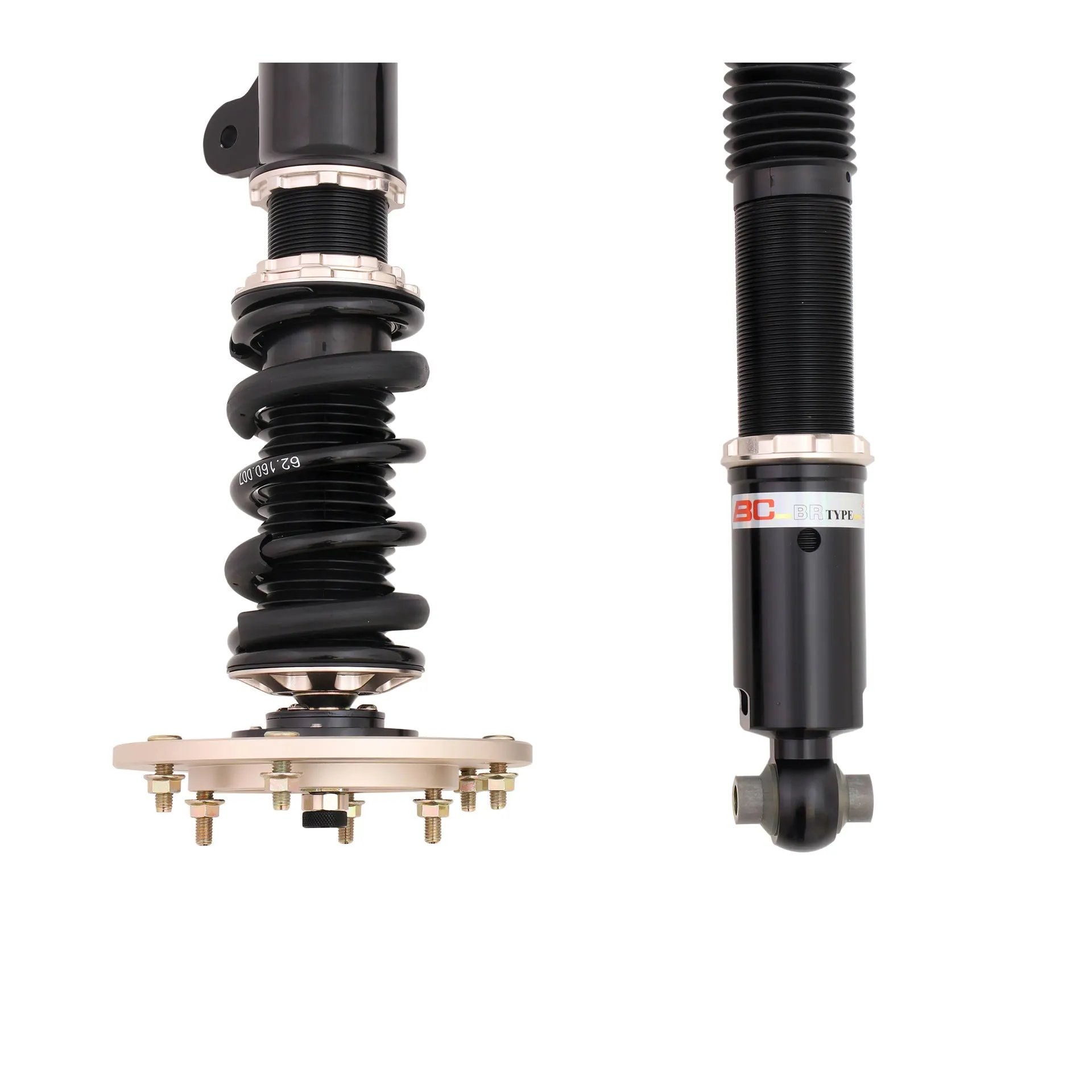 BC Racing Coilovers BR Series - 15-18 BMW 3 Series M3 F80, 15-19 BMW 4 Series M4 F82 (5-Bolt Top Mounts) - I-68-BR