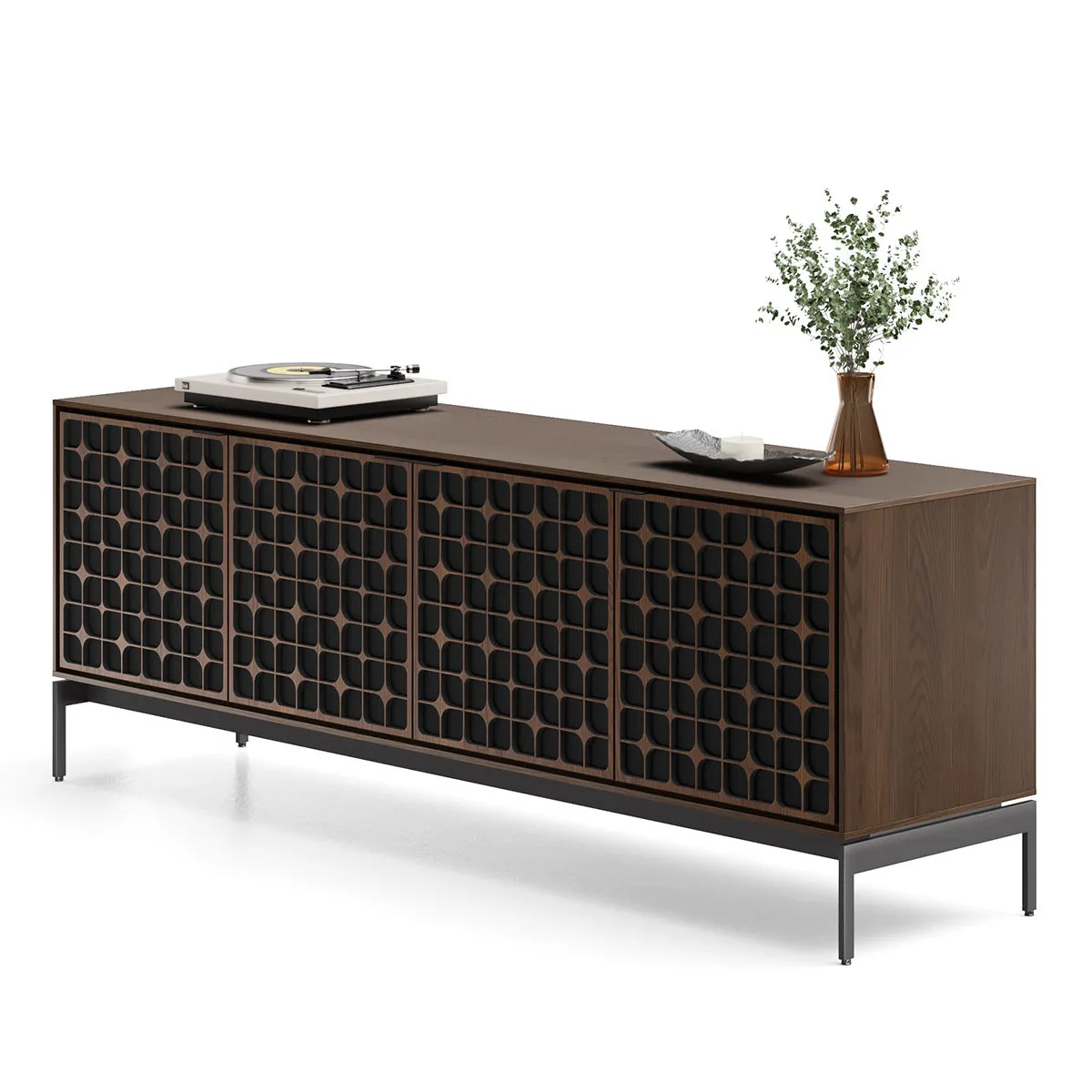 BDI Elements 8709 Constellation Media Cabinet with Console Base (Toasted Oak)
