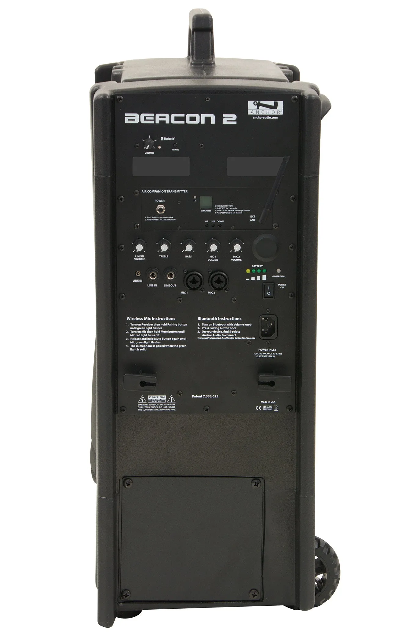 BEA2-X | Beacon with built-in Bluetooth & AIR wireless transmitter