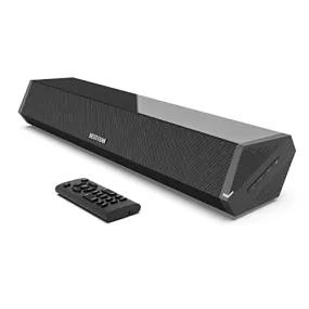 Bestisan Sound Bars for TV, 16'/50W Small Soundbar for TV, Sound Bar with Depths Sound Enhanced/DSP/Bass /3EQ, Surround Sound Speakers for TV Works with HDMI ARC/CEC,Optical/BT/PC …