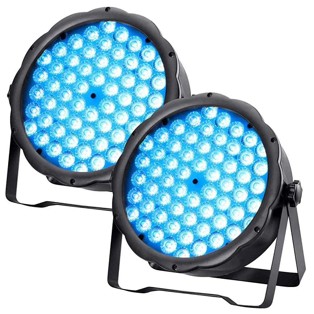 Betopper LPC008S 54x1.5w LED Mini Flat PAR Light