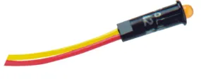 Blue Sea LED Indicator Light 11/64" Amber 12v 8033 | 24