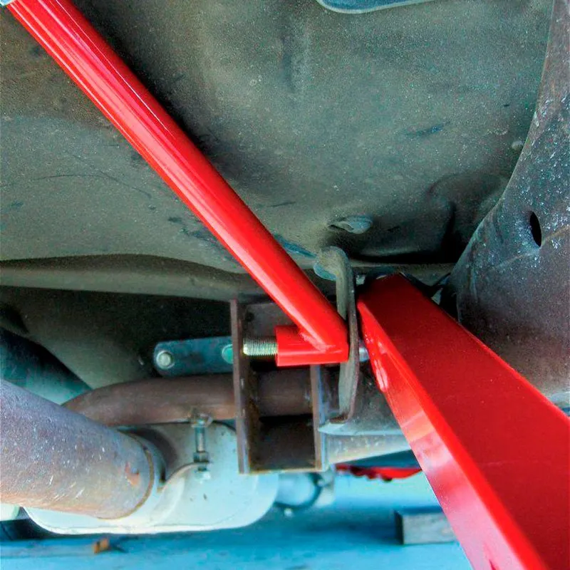 BMR Control Arm Reinforcement Braces Buick Grand Sport (64-67) Red or Black