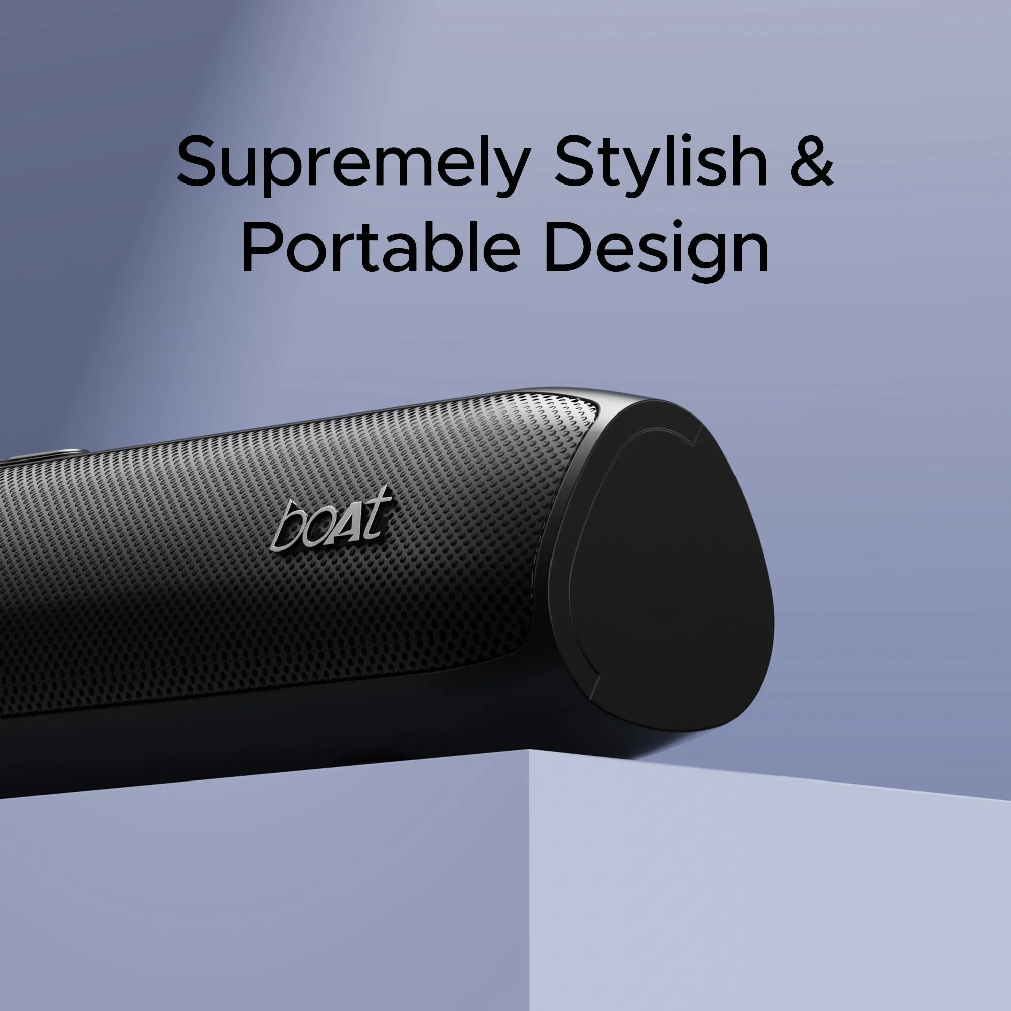 boAt Aavante Bar Groove | Soundbar with 16W RMS boAt Signature Sound, 2.0 Channel Sound, Bluetooth v5.0