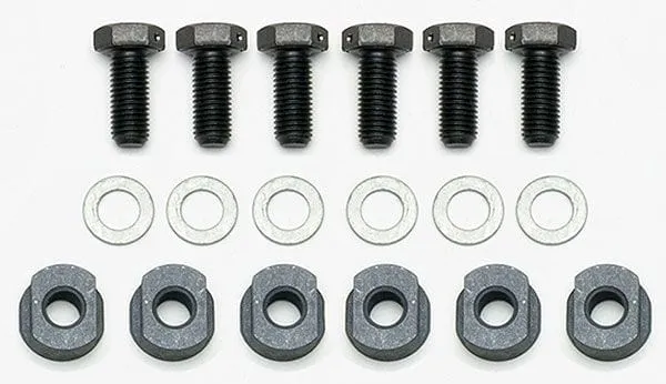 Bolt Kit, Dynamic Mount Rotor 6 Bolts with T-Nuts, 5/16-24 WB230-14844