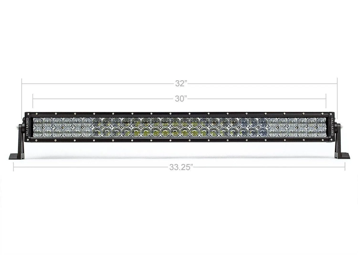 Cali Raised 32" Lower Bumper Hidden LED Light Bar Combo - 2014-2021 Toyota Tundra