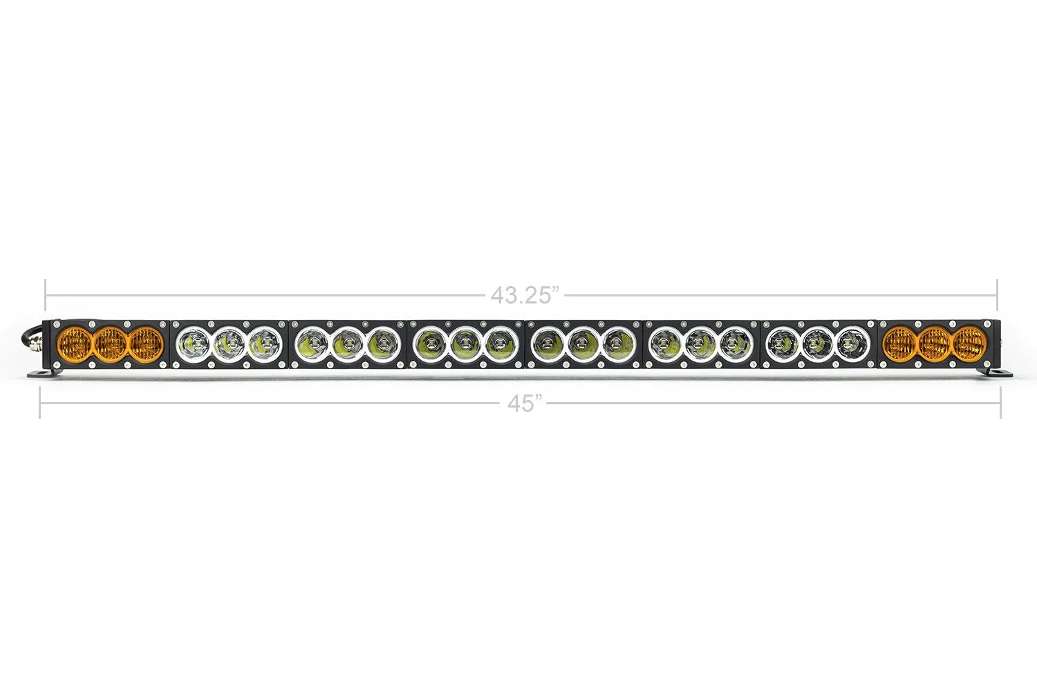 Cali Raised LED Dual Function 43" LED Light Bar w/ Mounting Bracket