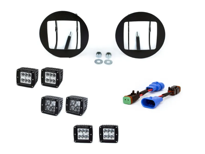 Cali Raised LED Fog Light Kit For Tacoma (2005-2011)