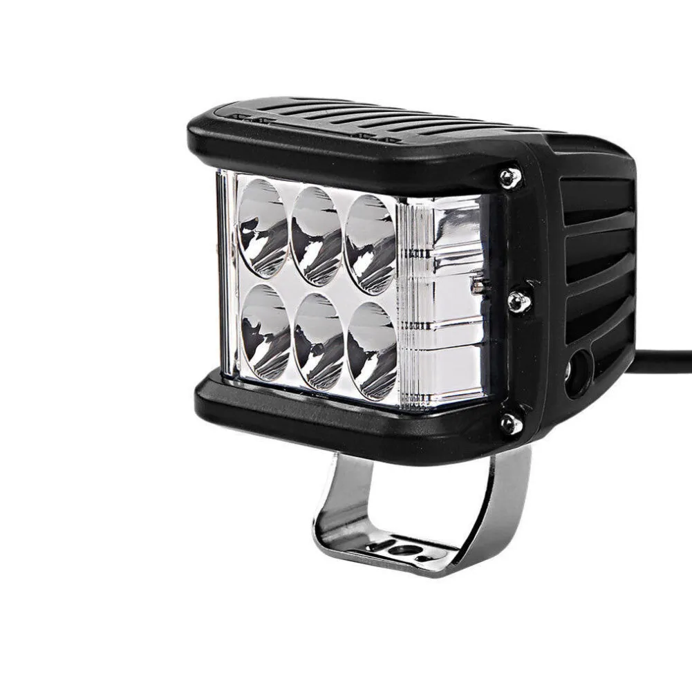 Car  Led  Work  Light, Aluminum 36w Three-sided Spotlight, IP 67