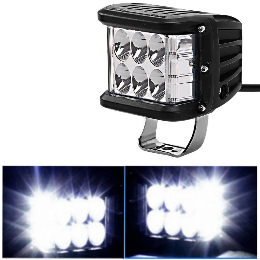 Car  Led  Work  Light, Aluminum 36w Three-sided Spotlight, IP 67