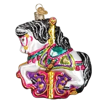 Carousel Horse Old World Christmas Ornament 44112