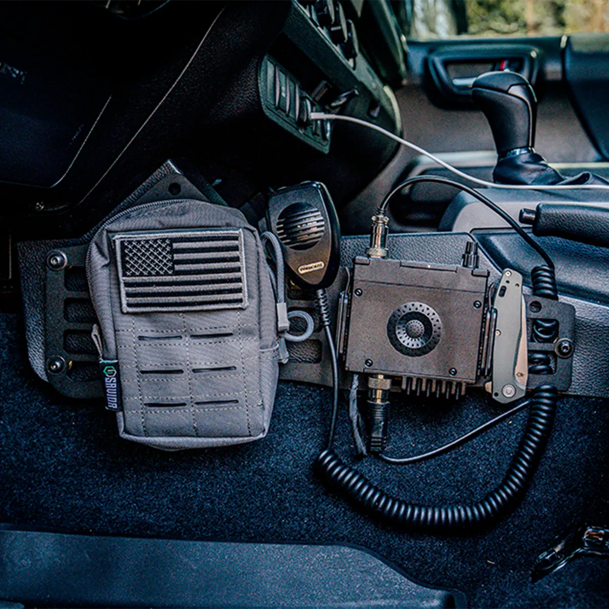 CENTER CONSOLE MOLLE PANELS For 2005-2023 Toyota Tacoma