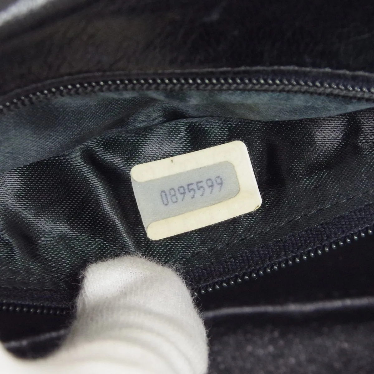 CHANEL 1986-1988 CC Stitch Full Flap Mini Black Straw ao34348
