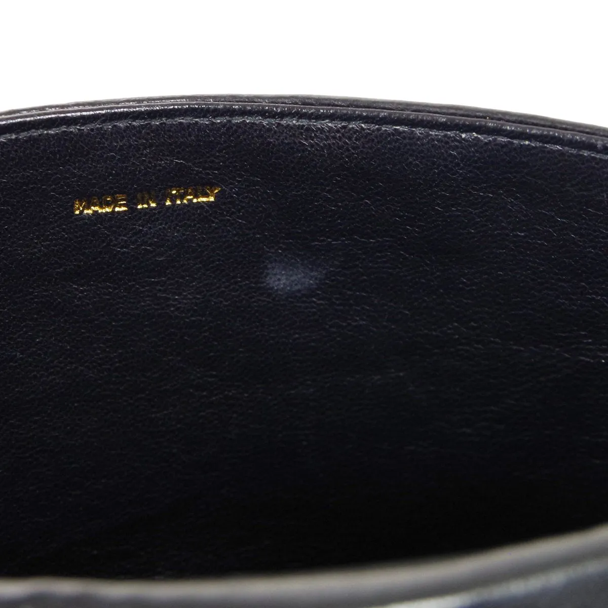 CHANEL 1986-1988 CC Stitch Full Flap Mini Black Straw ao34348