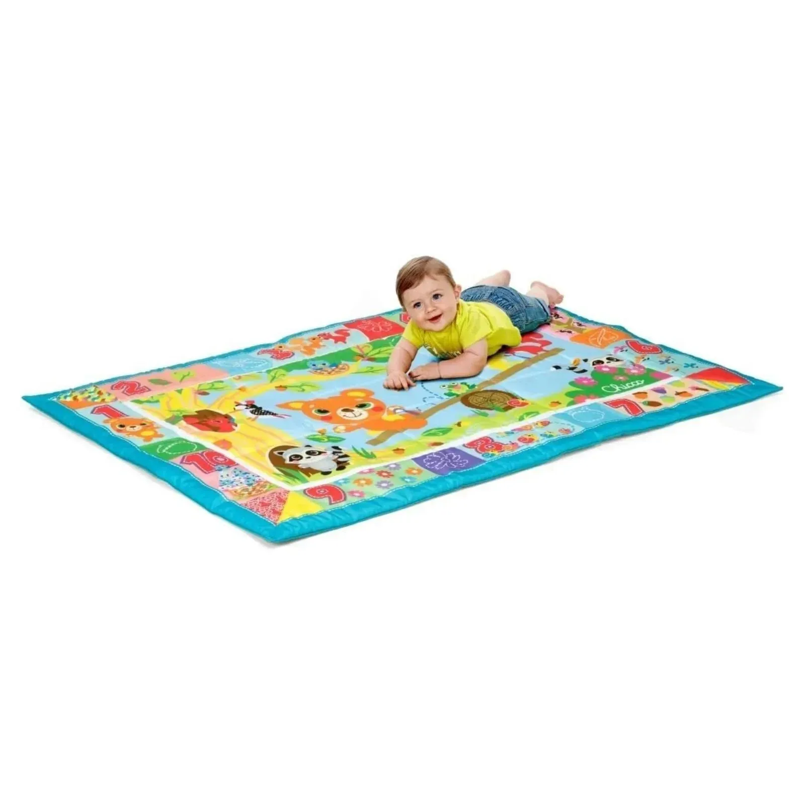 Chicco Move & Grow XXL Forest-Themed Playmat - Extra Large, Interactive Baby Mat
