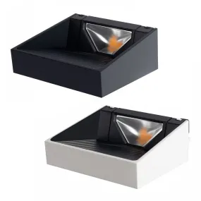 Cirro Indoor LED Wall Light in Black or White