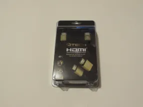 CJ Tech 3 ft. HDMI Flat High Speed Cable - 1080p 4K Resolution 1.4 Premium