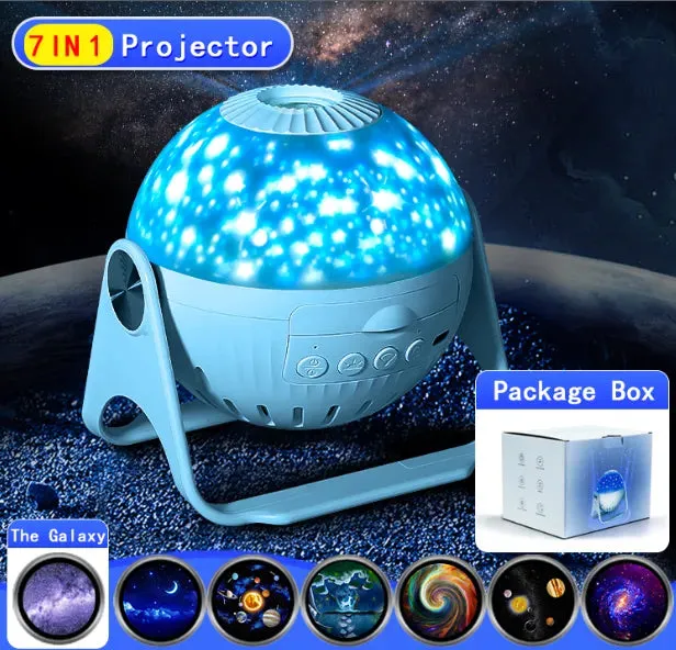 CosmoSphere Star Projector – Multi-Galactic Light Show Experience