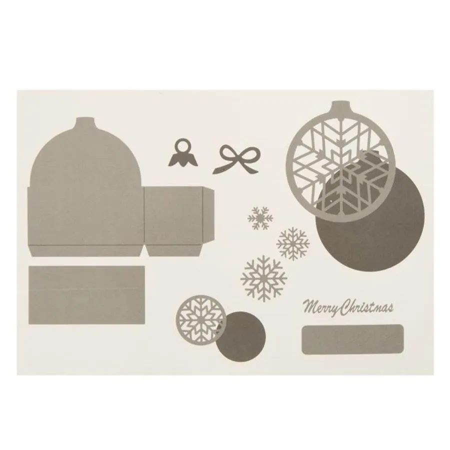 Craft Buddy "Ornamental Bauble Tea Light" Die Set