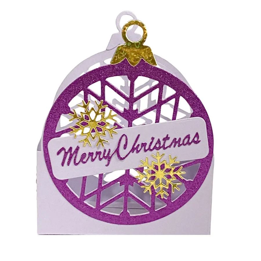 Craft Buddy "Ornamental Bauble Tea Light" Die Set
